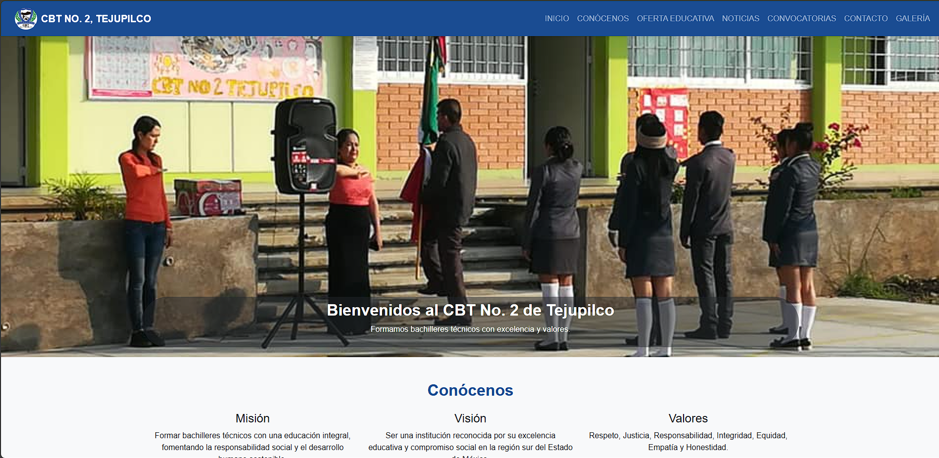 El CBT No. 2, Tejupilco estrena plataforma digital desarrollada por talento universitario